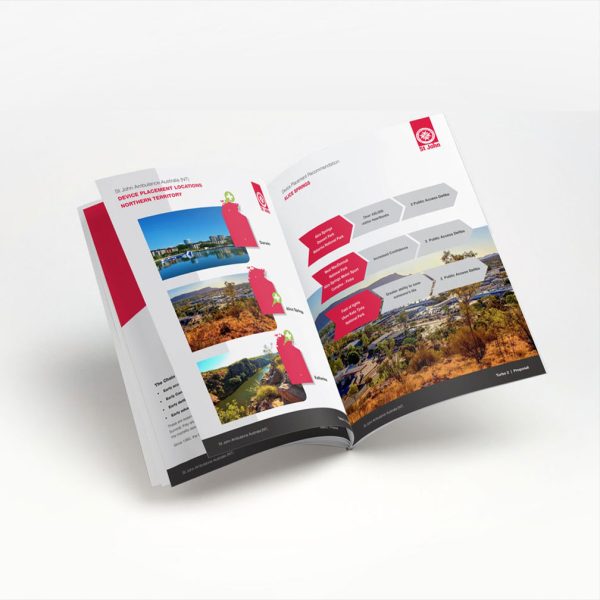 an example of our print advertising work creating informational brochures